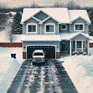 Triple Vehicle Driveway